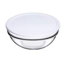 Салатник з кришкою Pasabahce Chefs PS-53573-1-W 20 см білий