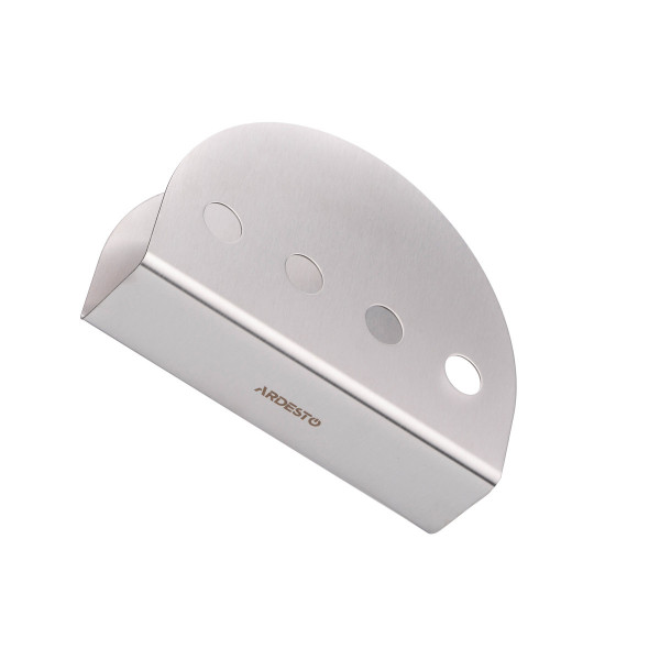 Серветниця Ardesto Gemini AR-0909-G 14х4х10 см срібляста