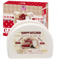 Підставка для серветок SNT Happy Kitchen 3662-11 10х8 см