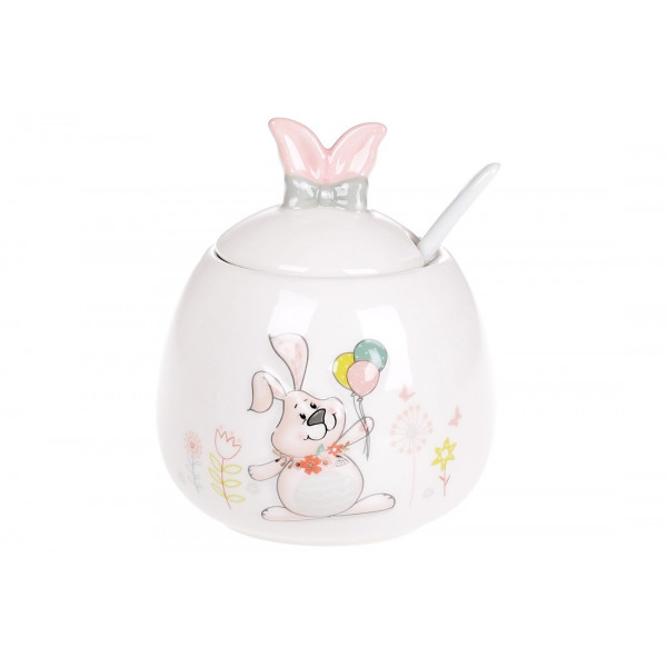 Цукорниця Bona Di Веселий кролик DM142-E 10.1х9.8х11.8 см
