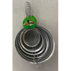 Сито з ручкою Stenson SS R-88944-12 12 см сріблясте