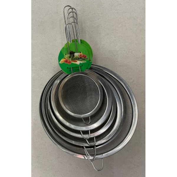 Сито з ручкою Stenson SS R-88944-24 24 см сріблясте