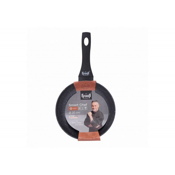 Сковорода універсальна Krauff Smart Chef 88-222-083 20 см чорна