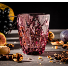 Стакан високий OLens Смарагд 34215-11-1-pink 250 мл рожевий