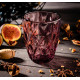 Стакан високий OLens Смарагд 34215-11-1-pink 250 мл рожевий