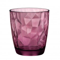 Склянка низька Bormioli Rocco Diamond Rock Purple 302258-Q-02021990 390 мл рожевий