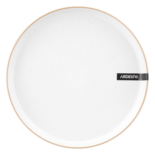 Тарілка десертна Ardesto Apulia AR2920AW 20.3 см біла