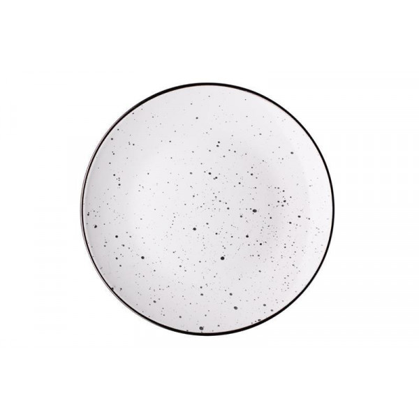 Тарілка десертна Ardesto Bagheria Bright White AR-2919-WGС 19 см