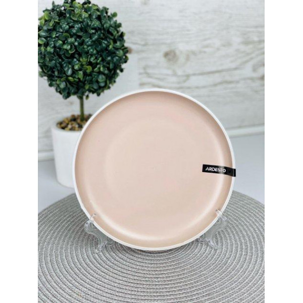 Тарілка десертна Ardesto Сremona Summer pink AR-2919-PС 19 см