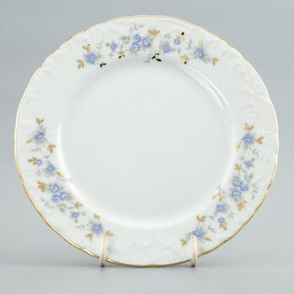 Тарілка десертна Cmielow Blue Flower 9706-19-403-T 19 см