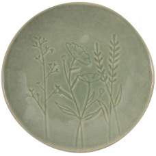 Тарілка десертна Limited Edition Herb Oliva E1579-3 21 см оливкова