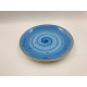 Тарілка десертна TULU spiral-blue-20 20 см блакитна