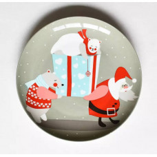 Тарілка десертна Новорічна Merry Christmas 1 9013 20 см