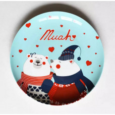 Тарілка десертна Новорічна Merry Christmas 5 9017 20 см