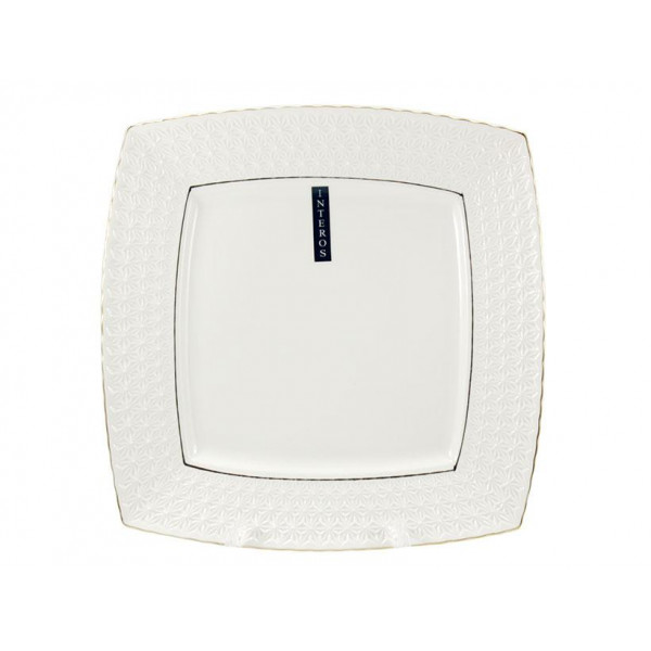 Тарілка квадратна 18 см Interos 222817-А 80498
