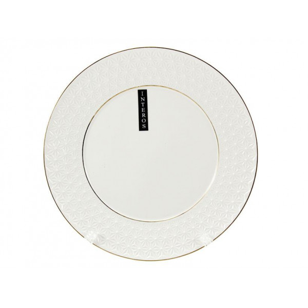 Тарілка кругла 23 см Interos 228823-А 80502