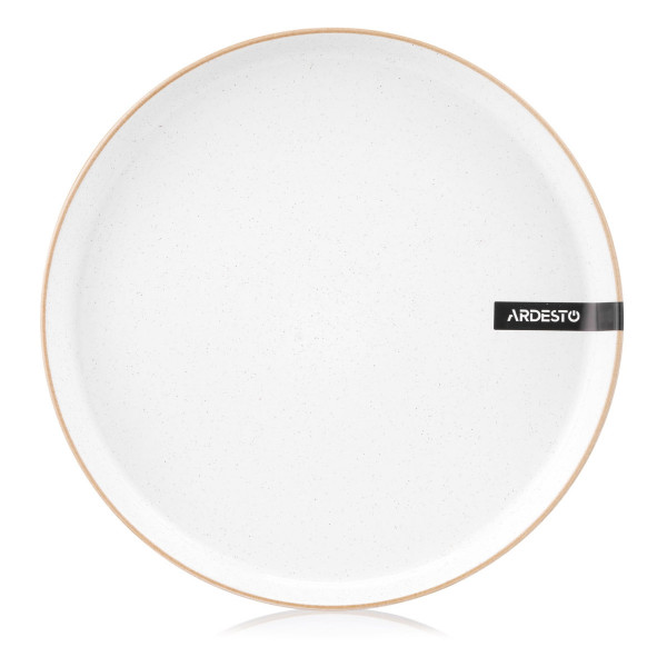 Тарілка обідня Ardesto Apulia AR2927AW 26.6 см біла