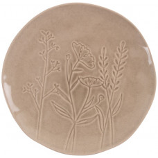 Тарілка обідня Limited Edition Herb Nature E1578-1 27 см бежева
