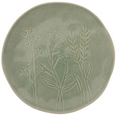 Тарілка обідня Limited Edition Herb Oliva E1578-3 27 см оливкова