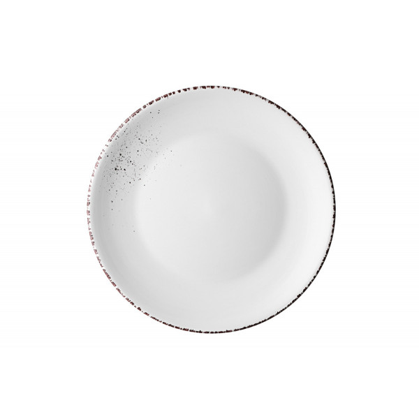 Тарілка обеденнная Ardesto LuССa Winter White AR-2926-WMС 26 см