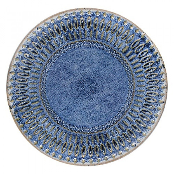 Тарілка підставна Losk Dec Maori Blue L0480-XY4612A-1 27 см синя