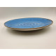 Тарілка підставна TULU spiral-blue-26 26 см блакитна