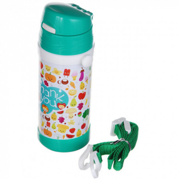Дитячий термос A-Plus AP-1776-green 320 мл зелений