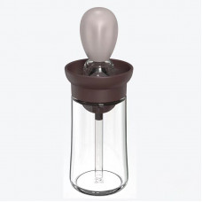 Пляшка для олії з пензликом Frico FRU-118-Beige 18 см 200 мл бежева