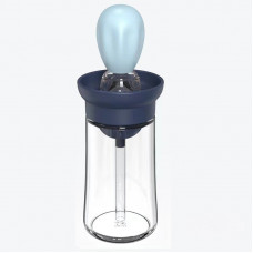 Пляшка для олії з пензликом Frico FRU-118-Blue 18 см 200 мл блакитна