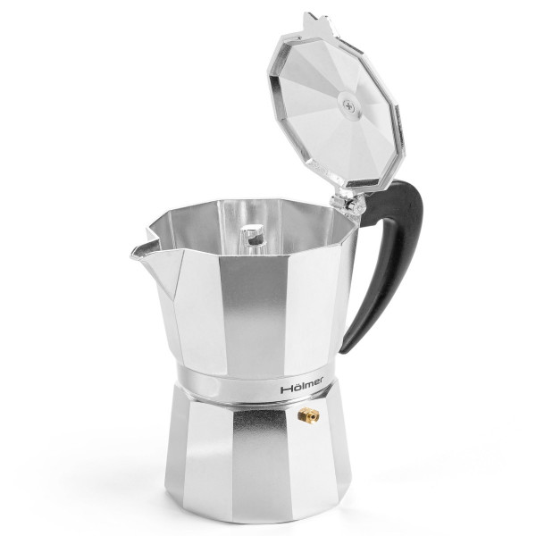 Гейзерна кавоварка Holmer CF-0300-AL 6 чашок 300 мл