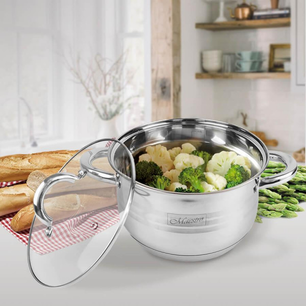 Каструля з кришкою Maestro MR-3513-16 2,1 л 16 см