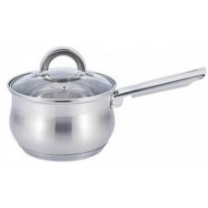 Ківш із кришкою Benson BN-225 1.6 л 16 см сріблястий