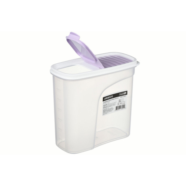 Контейнер для сипучих продуктів Ardesto Fresh AR-1218-LP 1800 мл фіолетовий