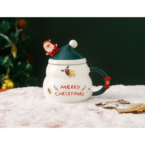 Кружка заварювальна новорічна Merry Christmas 13319 480 мл