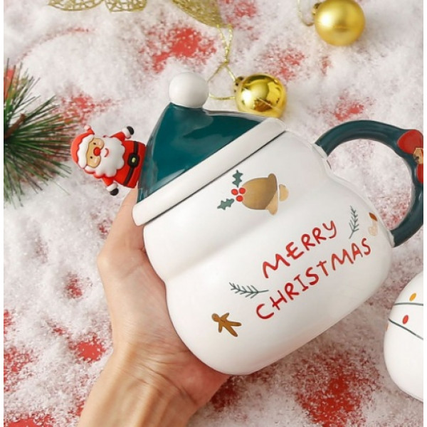 Кружка заварювальна новорічна Merry Christmas 13319 480 мл