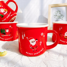 Кружка новорічна Merry Christmas 1 14594 350 мл червона