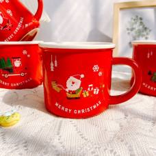 Кружка новорічна Merry Christmas 2 14595 350 мл червона