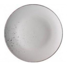 Тарілка десертна Ardesto Lucca Winter White AR-2919-WMC 19 см