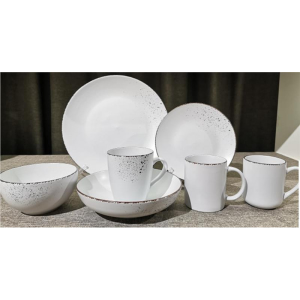 Тарілка десертна Ardesto LuССa Winter White AR-2919-WMС 19 см
