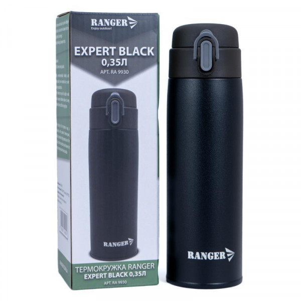 Термокружка Ranger Expert RA-9930 350 мл чорна