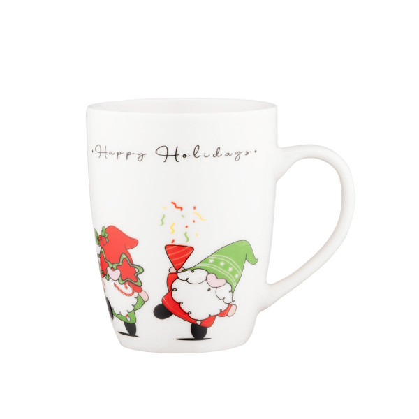 Кружка Ardesto Gnomes 1 AR3065 350 мл білий