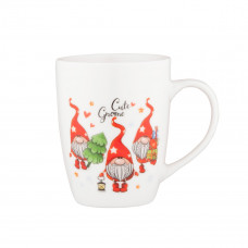 Кружка Ardesto Gnomes 2 AR3066 350 мл білий