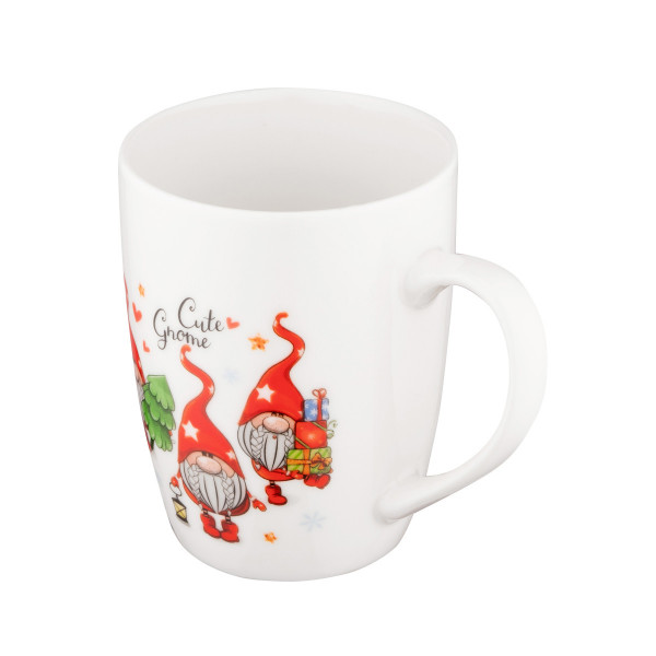 Кружка Ardesto Gnomes 2 AR3066 350 мл білий