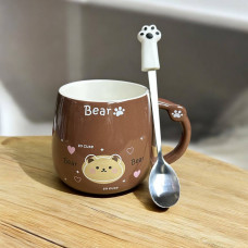Кружка заварювальний Bear 14934 400 мл коричнева