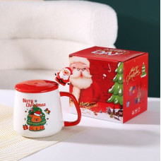 Кружка заварювальна новорічна Merry Christmas 2 14846 400 мл