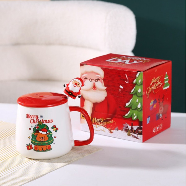 Кружка заварювальна новорічна Merry Christmas 2 14846 400 мл