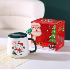 Кружка заварювальна новорічна Merry Christmas 3 14847 400 мл