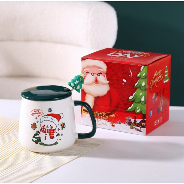 Кружка заварювальна новорічна Merry Christmas 3 14847 400 мл