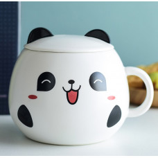 Кухоль з кришкою Panda 1 14858 450 мл