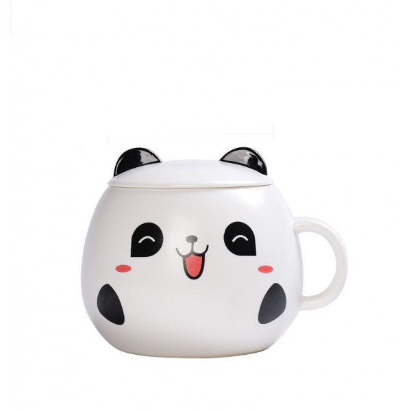Кухоль з кришкою Panda 1 14858 450 мл